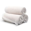 PARADISO Evriholder Soft-Weave Exfoliating Wash Cloths Dual-Textured for Face and Body, Pack of 3, White Beauty & Personal Care Evriholder