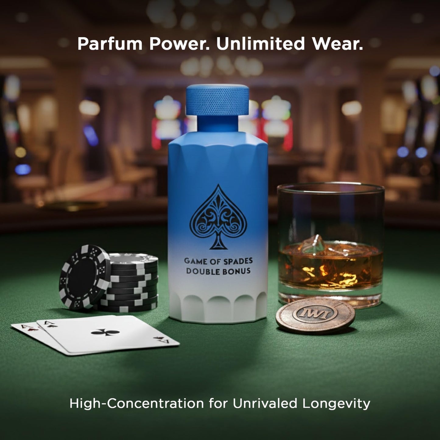 Jo Milano Paris Game of Spades Double Bonus Parfum 3.4 oz/100ml spray for Unisex Beauty & Personal Care Jo Milano