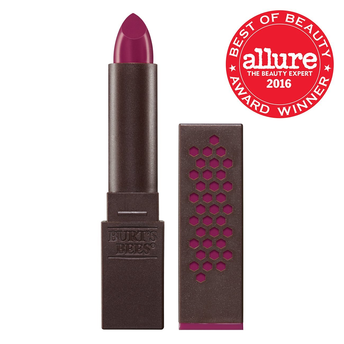 Burt's Bees 100% Natural Moisturizing Lipstick, Magenta Rush, 1 Tube Beauty & Personal Care Burt's Bees