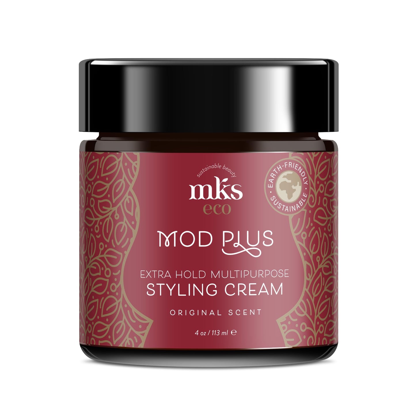 MKS eco Mod Plus, Original Scent - 4 oz - Multipurpose Styling Cream - Hemp Seed Oil, Moroccan Argan Oil - Vegan & Cruelty Free Beauty & Personal Care Earthly Body