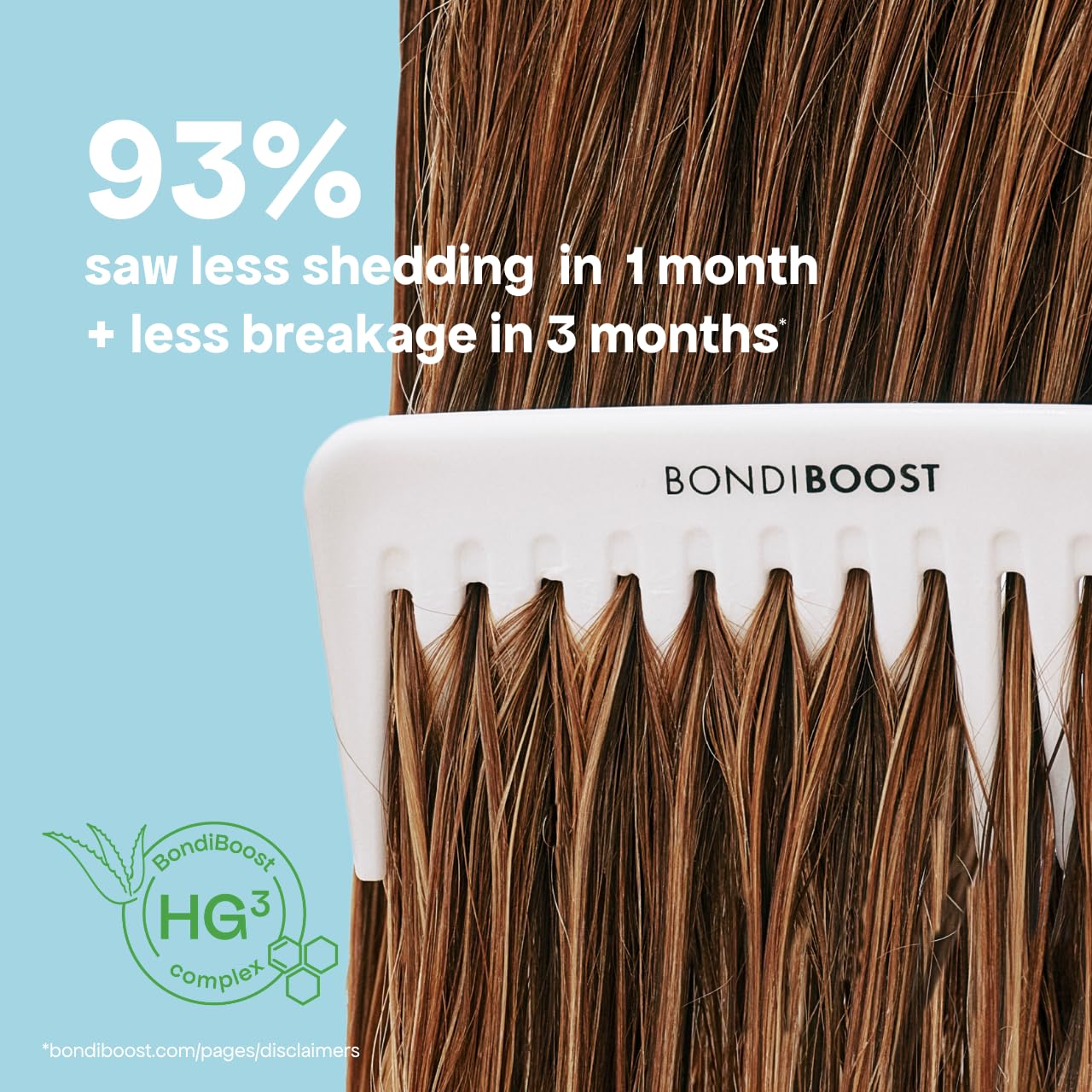 BONDIBOOST HG Anti-Thinning Hair Conditioner [16.90 fl oz] - Hydrating Hair Conditioner with Aloe Vera, Rosemary & Saw Palmetto, Promotes Thicker + Beauty & Personal Care BONDIBOOST