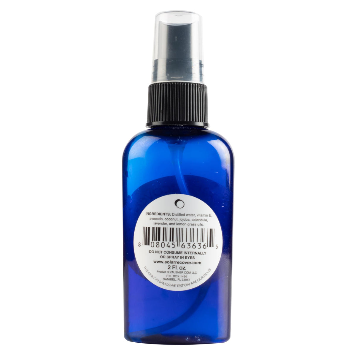 Solar Recover Detangler Spray & Leave In Conditioner Travel Size (2 Ounce) - Moisturizing Frizz Control Hair Care for Dry & Damaged Hair - All Natural