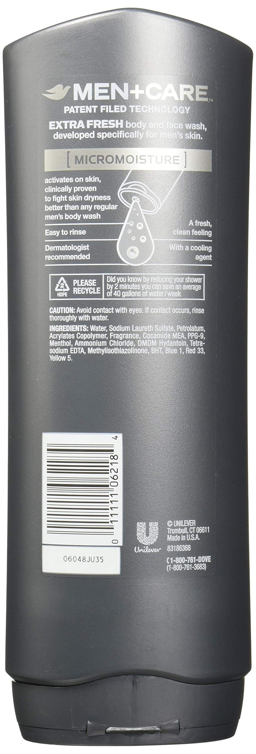 Dove Men +Care Body and Face Wash - Extra Fresh - 18 oz - 2 pk Beauty & Personal Care Dove