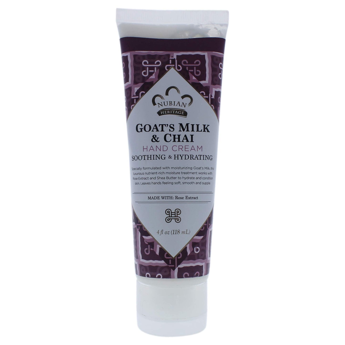 Nubian Heritage Hand Cream, Goat Milk and Chai, 4 Ounce Beauty & Personal Care Nubian Heritage