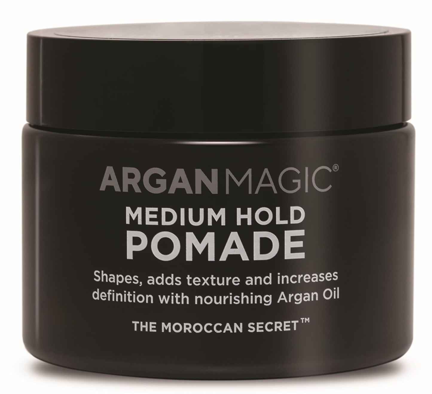 Argan Magic Medium Hold Pomade with Argan Oil | Shapes, Adds Texture, Increases Definition, Paraben Free (8 Oz) Beauty & Personal Care Argan Magic