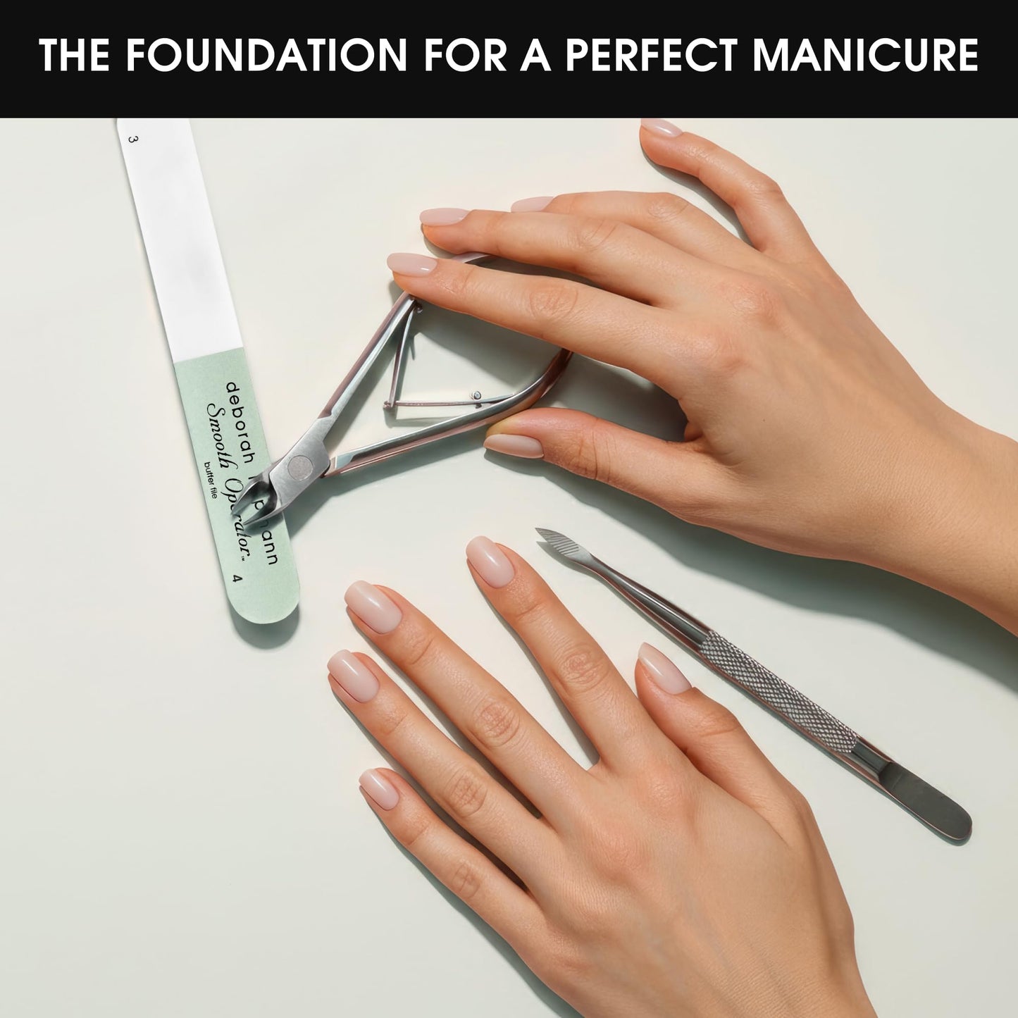 Deborah Lippmann Smooth Operator Nail Buffer File | 4-Way High Gloss Nail Buffer Beauty & Personal Care Deborah Lippmann