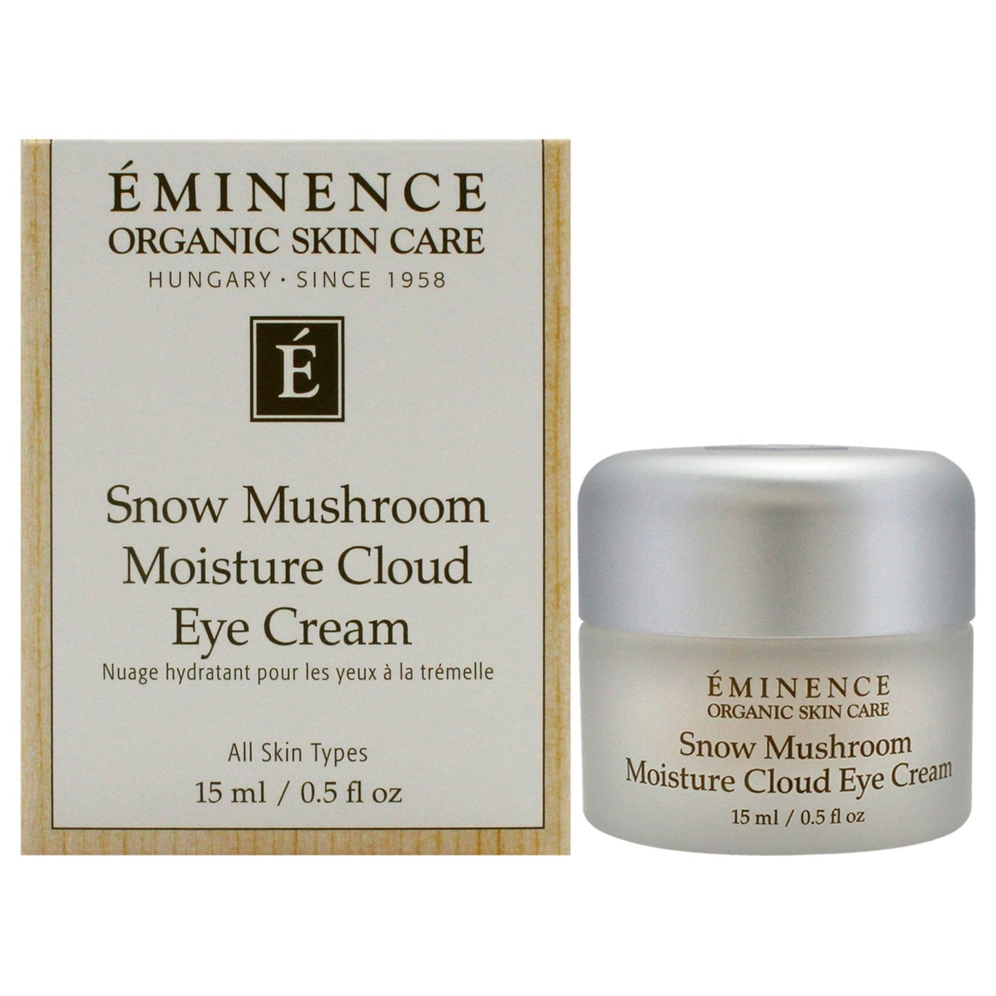 Eminence Organic Snow Mushroom Moisture Cloud Eye Cream 0.5 Fl Oz (Pack of 1) Beauty & Personal Care Eminence