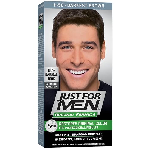 Just For Men Original Formula Hair Color, Darkest Brown Beauty & Personal Care Just for Men