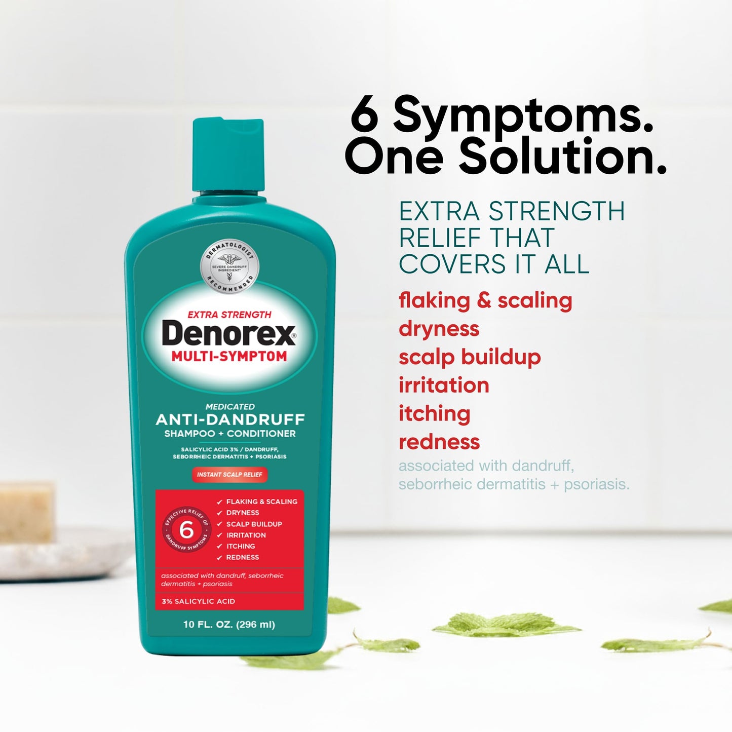 Denorex Extra Strength Dandruff Shampoo and Conditioner, 10 Oz Beauty and Personal Care Denorex