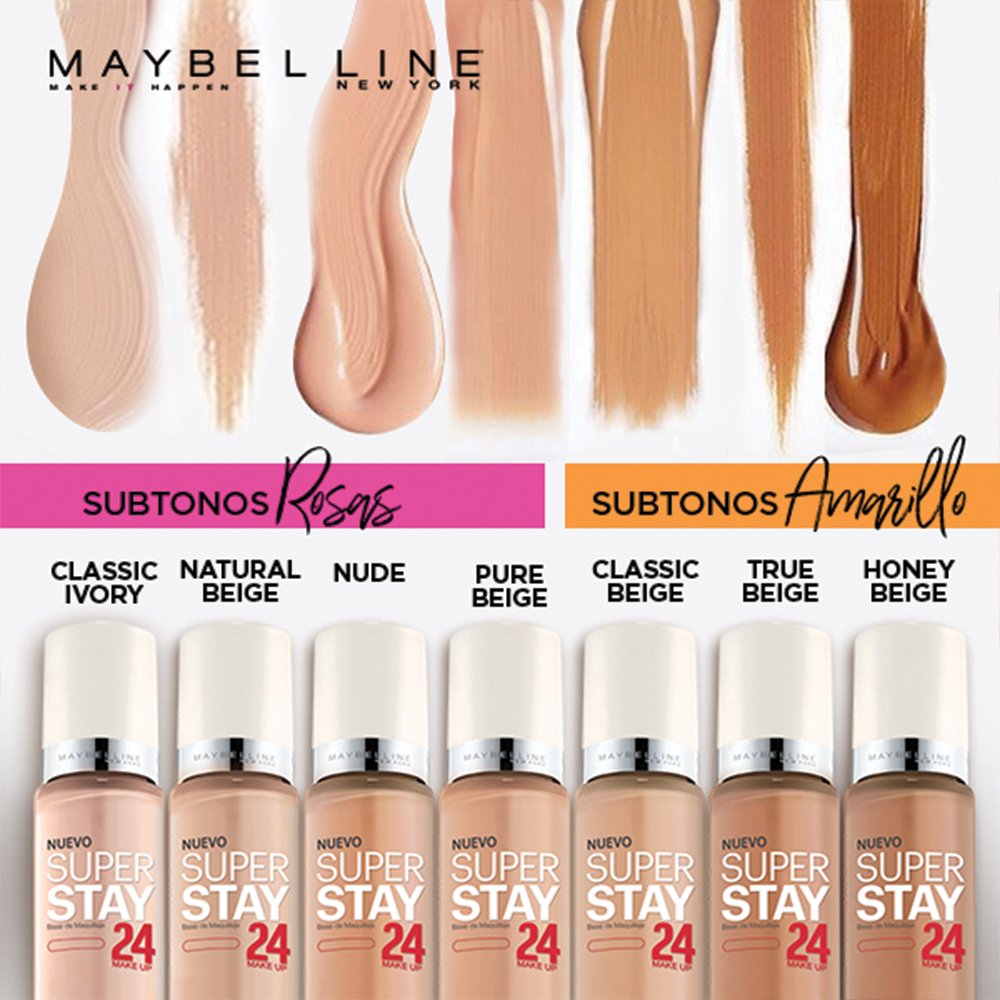 Maybelline New York Super Stay 24Hr Makeup, Natural Beige, 1 Fluid Ounce Beauty & Personal Care MAYBELLINE