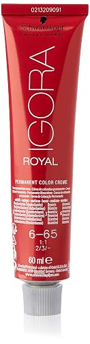 Schwarzkopf IGORA ROYAL 6-65 Dark Blonde Auburn Gold 60 ml by Unknown Beauty & Personal Care Schwarzkopf
