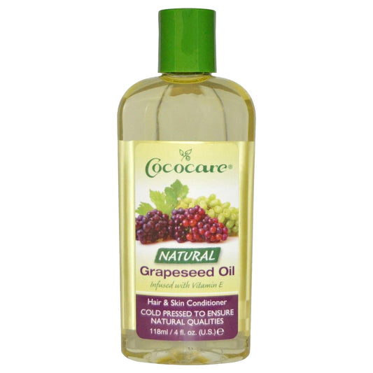 COCOCARE Natural Grapeseed Oil - Natural Moisturizer for Skin and Hair - Packed with Vitamin E and Fatty Acid - 4 Oz Beauty & Personal Care COCOCARE