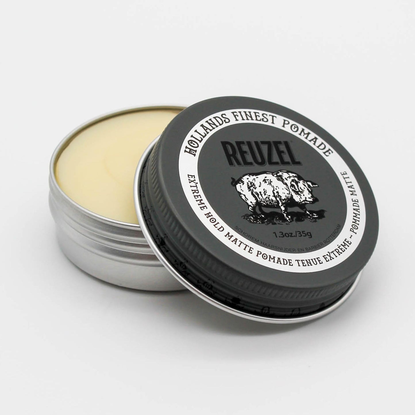 REUZEL Extreme Hold Matte Pomade, Strongest All Day Hold, Water Soluble Styling, Matte Finish & Flake Free, Easy To Wash Out, For All Hair Types Beauty & Personal Care REUZEL