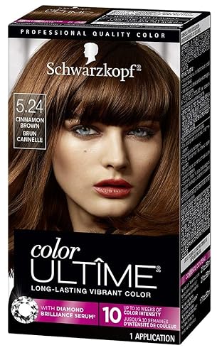 Schwarzkopf Color Ultime Permanent Hair Color Cream, 5.24 Cinnamon Brown Beauty & Personal Care Schwarzkopf