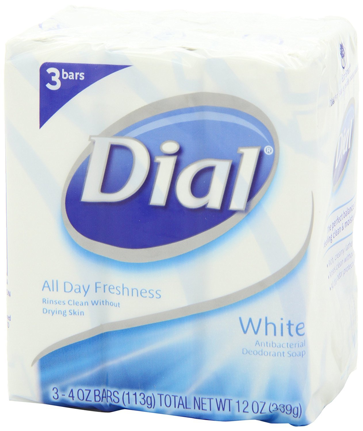 Dial Antibacterial Deodorant Soap, White, 4 Ounce, 9 Bars Beauty & Personal Care Dial
