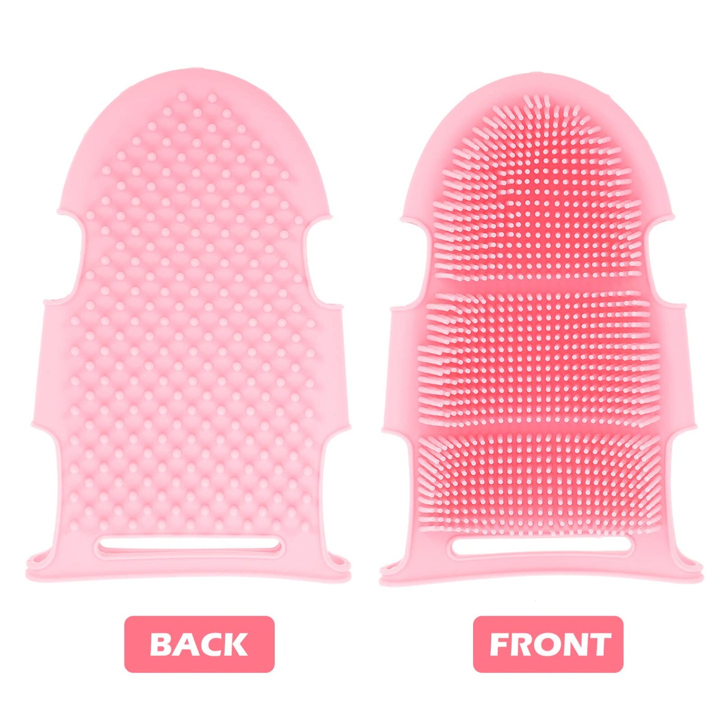 Uonlytech Silicone Bath Brush Spa Massage Sponges for Bathing Silicone Massage Gloves for Body Baby Scrubber Bath Childrens Mittens Rubber Bath Brush Beauty and Personal Care Uonlytech