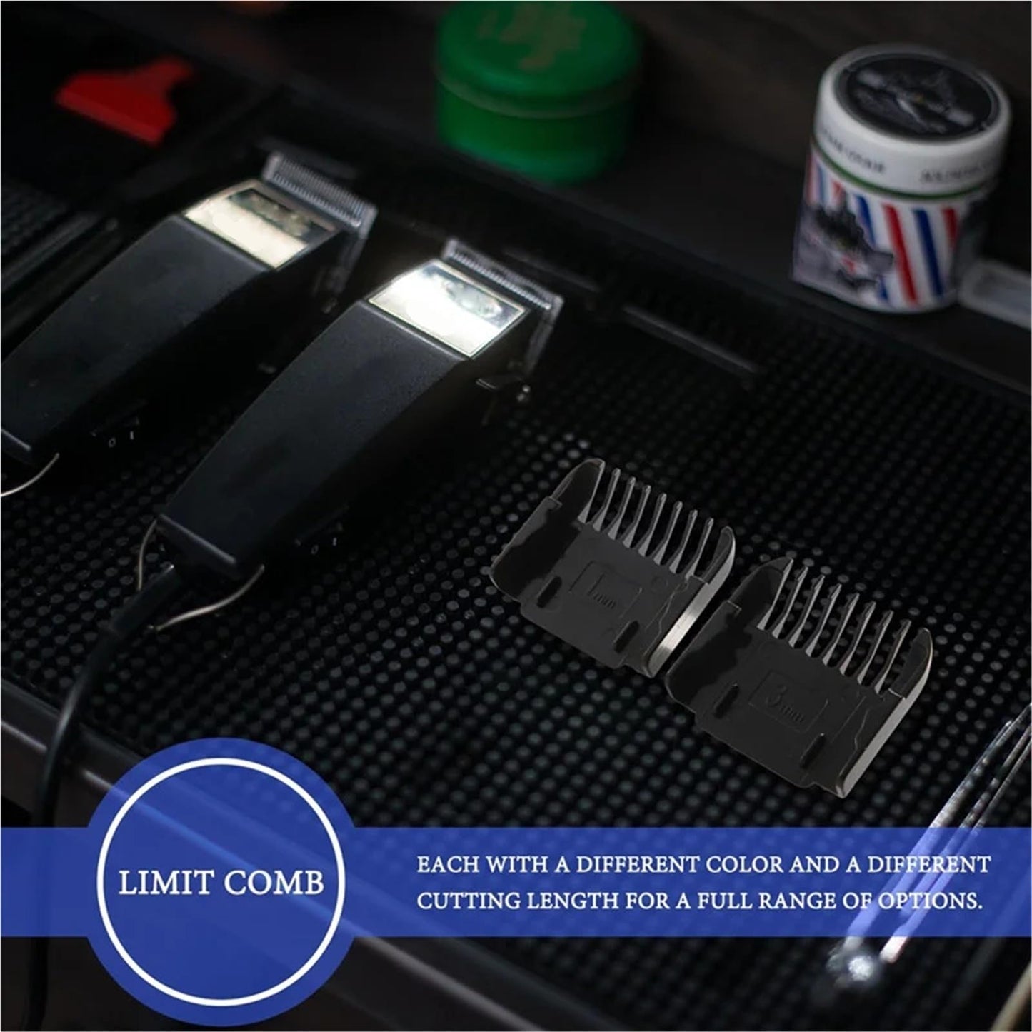 Electric Clipper Accessories, 4Pcs Cut Clipper Limit Comb Guide Attachment Size Barber Replacement(1mm, 1mm, 2mm, 3mm)-T33C Beauty and Personal Care ZGHQHCDRH