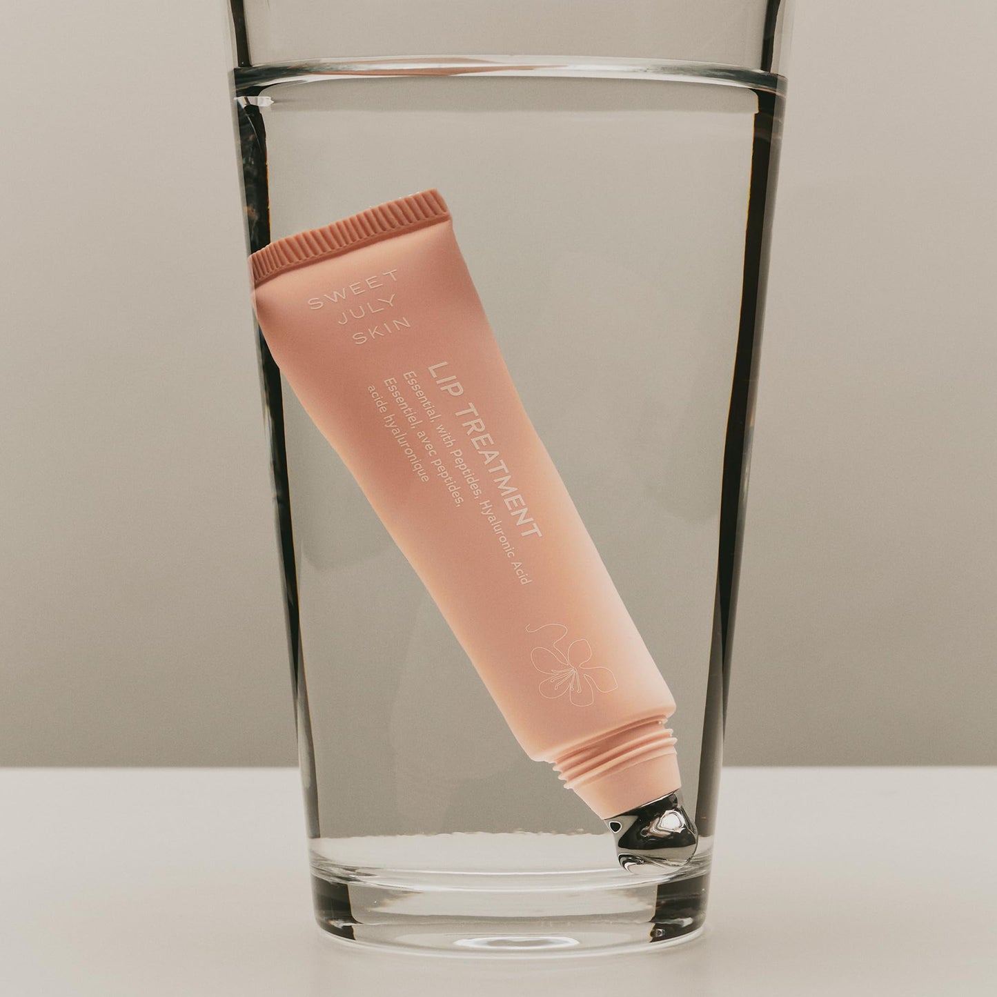 SWEET JULY SKIN Lip Treatment - Hydrating & Plumping Lip Balm with a Lip Peptide and Antioxidant Fruit Oils, Smooths & Softens, Vegan, Clean, 0.5 oz Beauty & Personal Care SWEET JULY