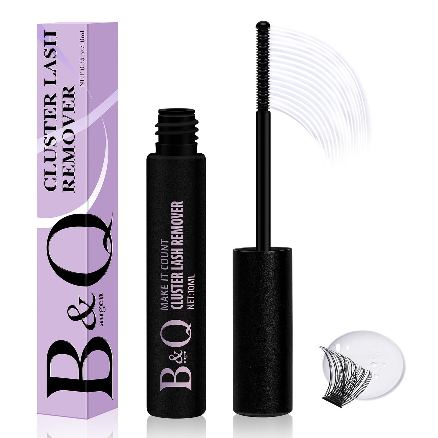 Lash Clusters 144 PCS Individual Lashes B&Qaugen 3D Effect Eyelash Clusters Fluffy Cluster Eyelash Extensions Wispy Eyelashes Natural Look With Long Beauty and Personal Care B&Qaugen Default Title