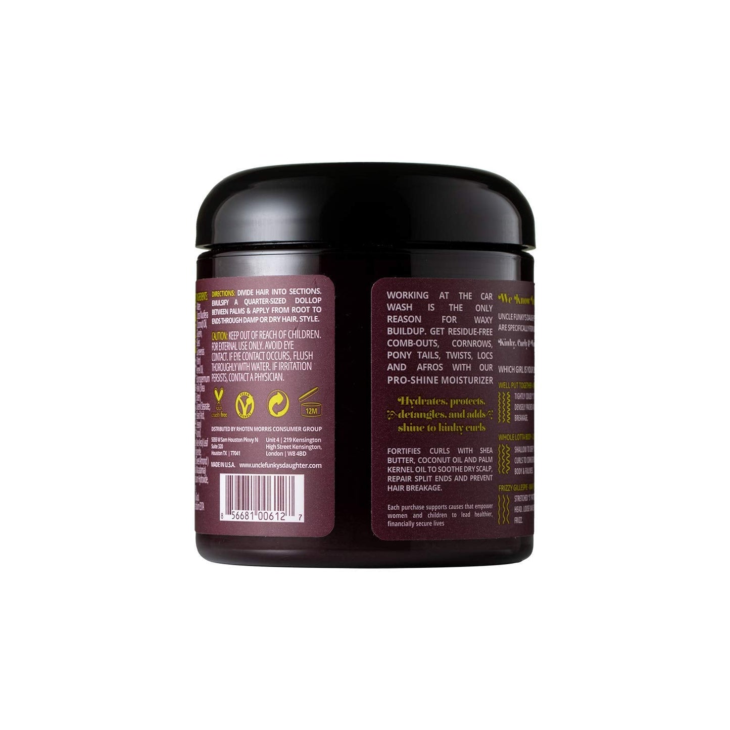 Extra Butter Curl Forming Creme, 8 oz Beauty & Personal Care Uncle Funky's Daughter