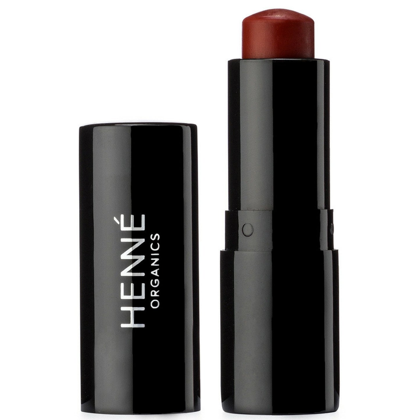 Henné Organics Luxury Lip Tint - Moisturizing, Sheer Natural Color - Intrigue (Brick Red) Beauty & Personal Care Henné Organics