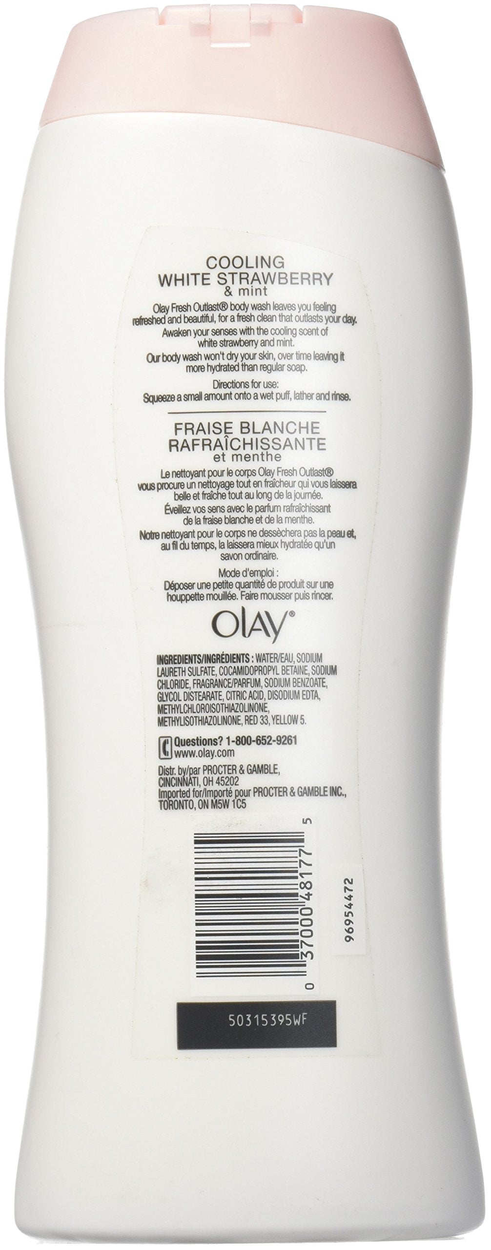 Olay Body Wash Fresh Outlast 23.6oz White Strawberry Beauty & Personal Care Olay