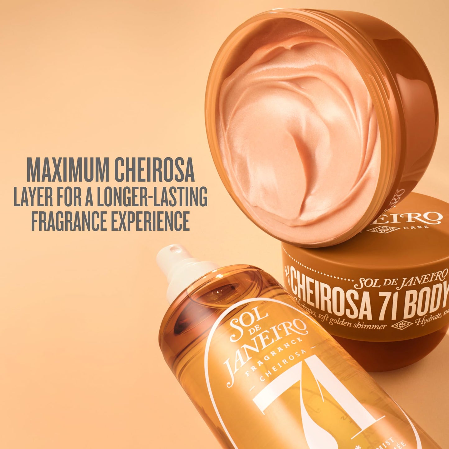 Sol de Janeiro Cheirosa 71 Hair & Body Fragrance Mist Travel Size 90mL/3.0 fl oz. Beauty & Personal Care Sol de Janeiro