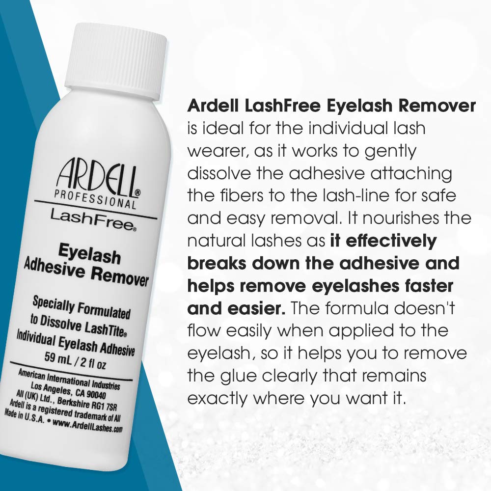 Ardell LashFree Lash Remover - Gentle Lash Glue Remover for Lash Extension, Eyelash Adhesive Remover Gel, Professional Lashes Care Solution Beauty & Personal Care Ardell