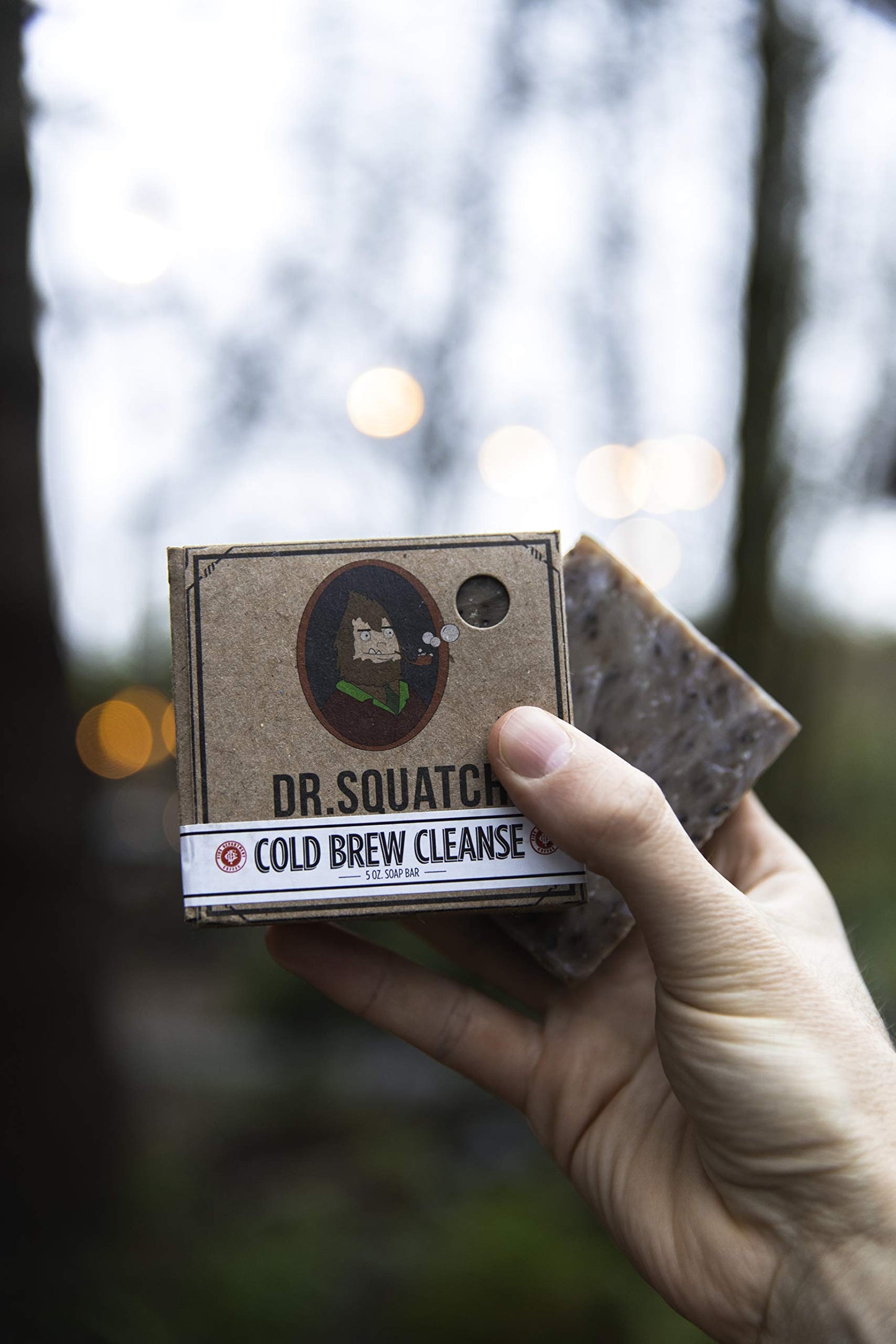 Dr. Squatch Cold Brew Cleanse Coffee Soap Bar - Blend of Shea Butter, Salt, Kaoilin Clay, and Some Top Notch Coffee Beans - Organic Handmade in USA Beauty & Personal Care Dr. Squatch