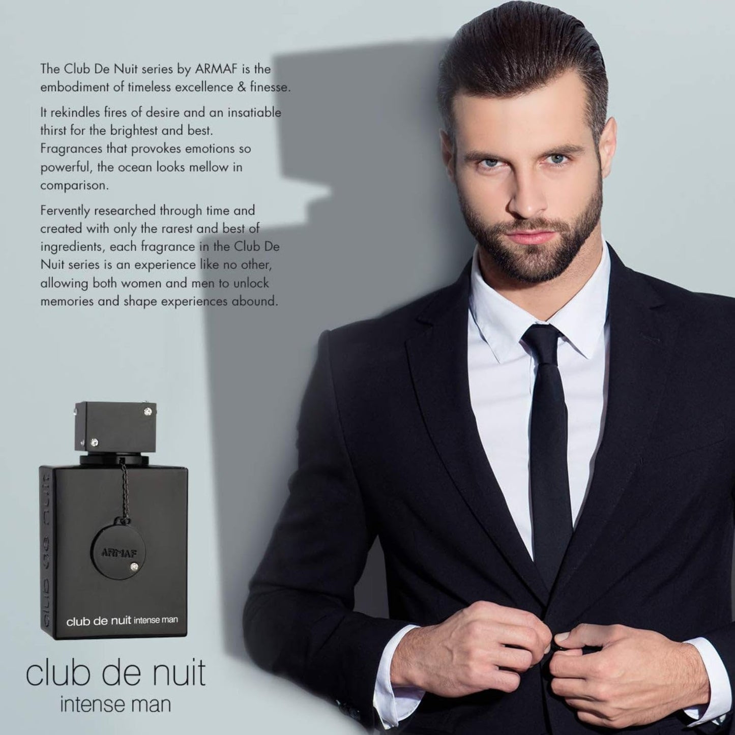 Armaf Club De Nuit Intense Man Eau De Toilette, 3.6 Ounce, woody spicy Beauty & Personal Care Armaf