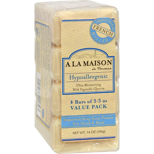 A La Maison Bar Soap 4 Count (H) Beauty & Personal Care A LA MAISON