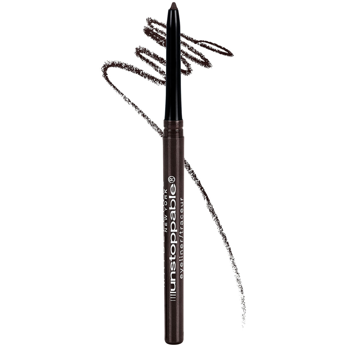 Maybelline Unstoppable Waterproof Mechanical Brown Eyeliner Pencil, Easy to Apply, Smooth Glide, Up to 24 Hour Wear, Espresso Beauty & Personal Care MAYBELLINE