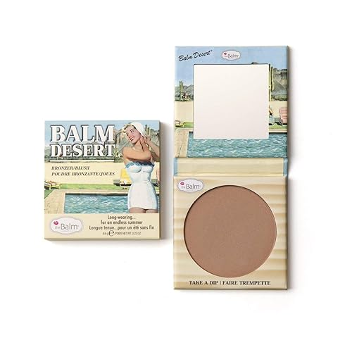 theBalm Desert Long-Lasting Bronzer/Blush, Natural Glow, Fade-Resistant Beauty & Personal Care theBalm