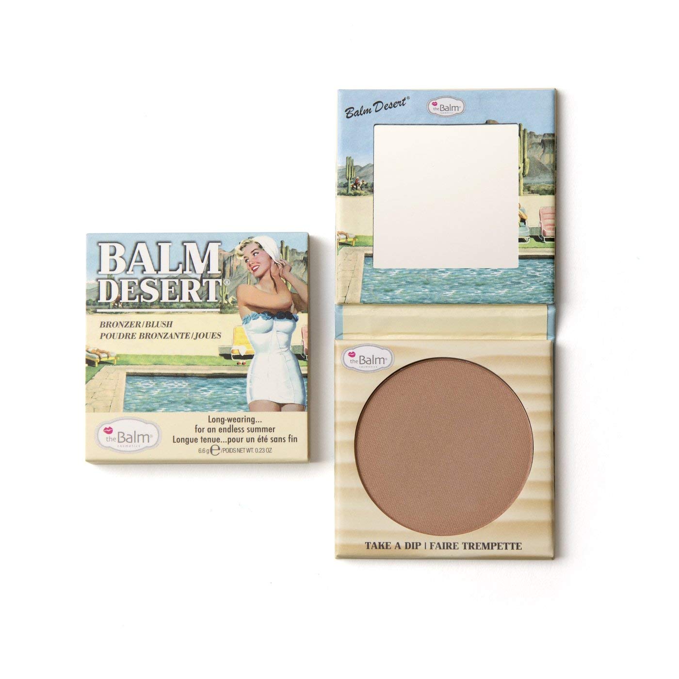 theBalm Desert Long-Lasting Bronzer/Blush, Natural Glow, Fade-Resistant Beauty & Personal Care theBalm