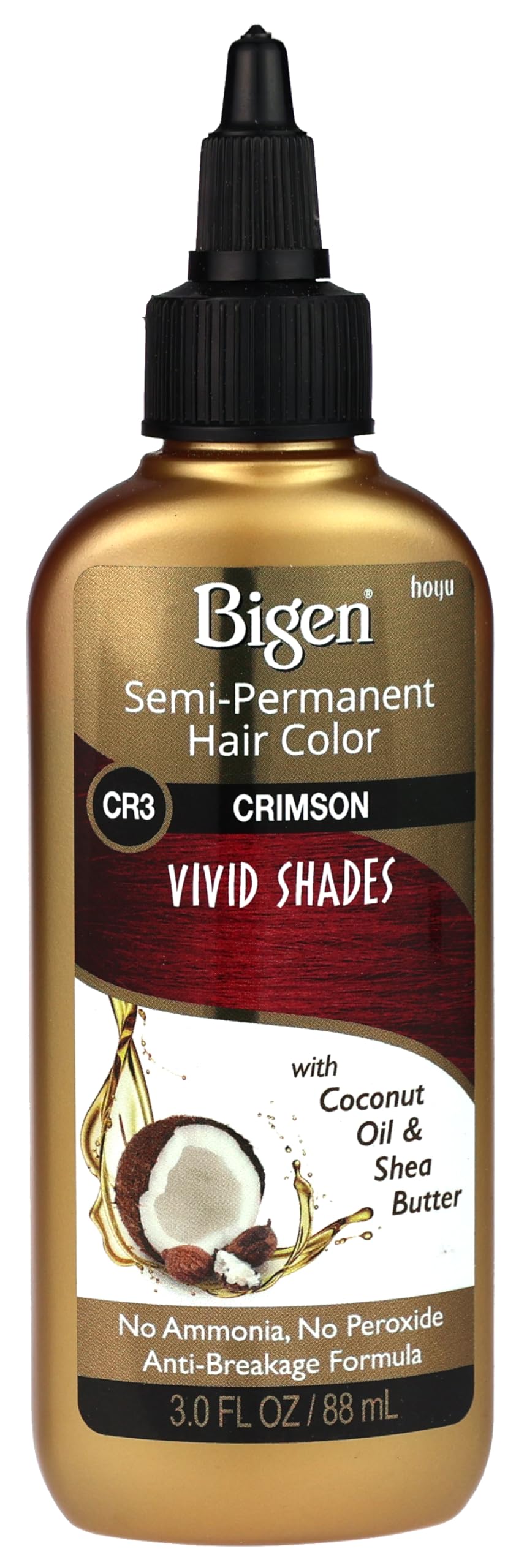 Bigen Semi-Permanent Haircolor #Cr3 Crimson 3 Ounce (88ml) (2 Pack) Beauty & Personal Care Bigen