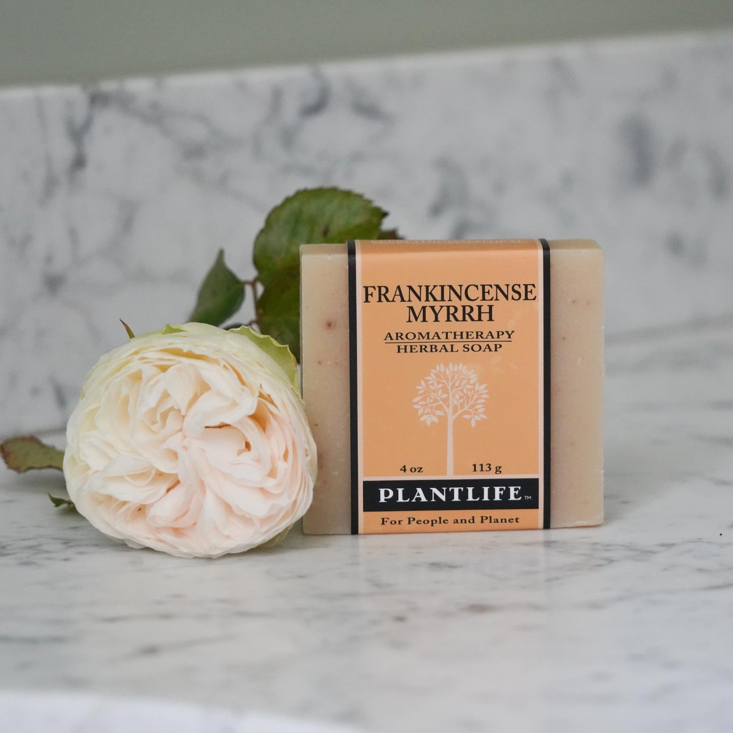 Plantlife Frankincense Myrrh Bar Soap - Moisturizing and Soothing Soap for Your Skin - Hand Crafted Using Plant-Based Ingredients - Made in California Beauty & Personal Care Plantlife