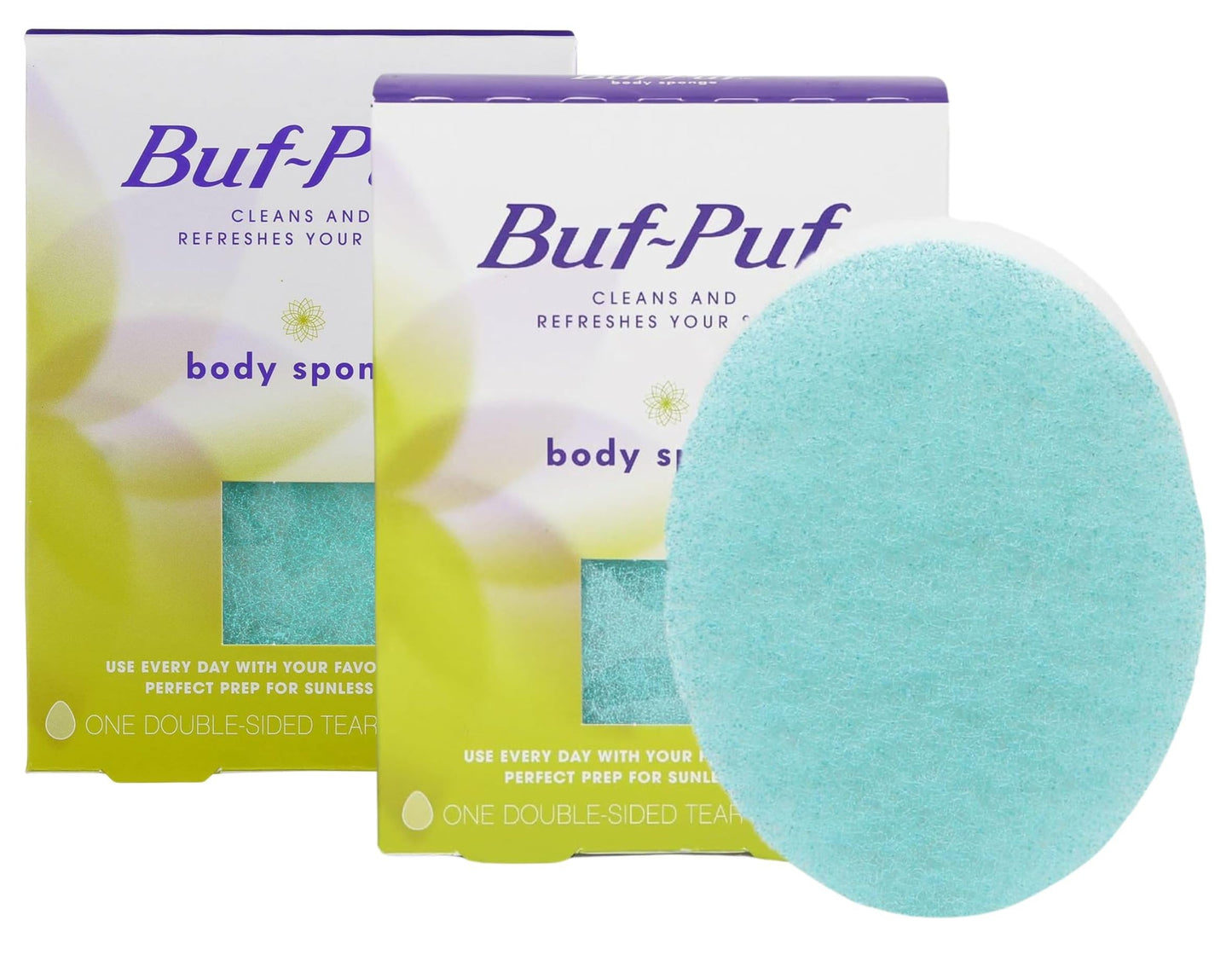 Buf-Puf Buf-Puf Body Sponge, 1 each (Pack of 2) Beauty and Personal Care KLIM