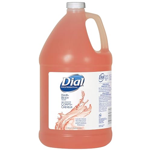Dial Professional Hair Shampoo + Body Wash, 1 Gallon, 128 Fl Oz Beauty & Personal Care Dial