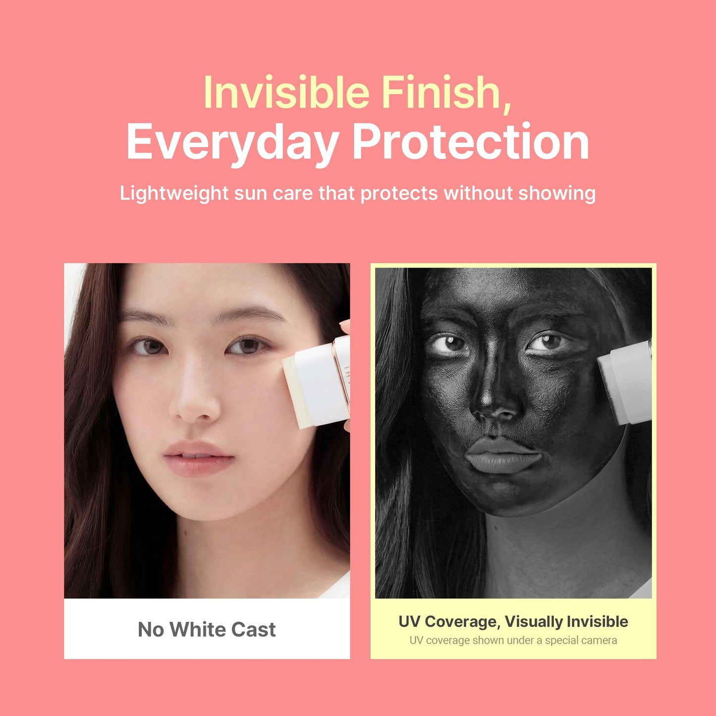 KAHI Airy Fit Sun Stick S - SPF 50+ Triple Functional Broad Spectrum Face Sunscreen Stick - Waterproof, Sweatproof & Sandproof - Ultra-Lightweight Beauty and Personal Care KAHI