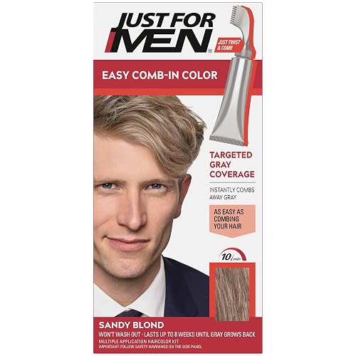 Just For Men Sandy Blonde Size 1ct Just For Men Sandy Blonde Beauty & Personal Care Just for Men