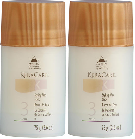 Avlon KeraCare Hair Wax Stick - 2.6 oz - For Slick Back Buns and Slick Back Ponytails - Flyaway Hair-Tamer - Frizz Control - with Castor Seed Oil Beauty and Personal Care KeraCare Default Title