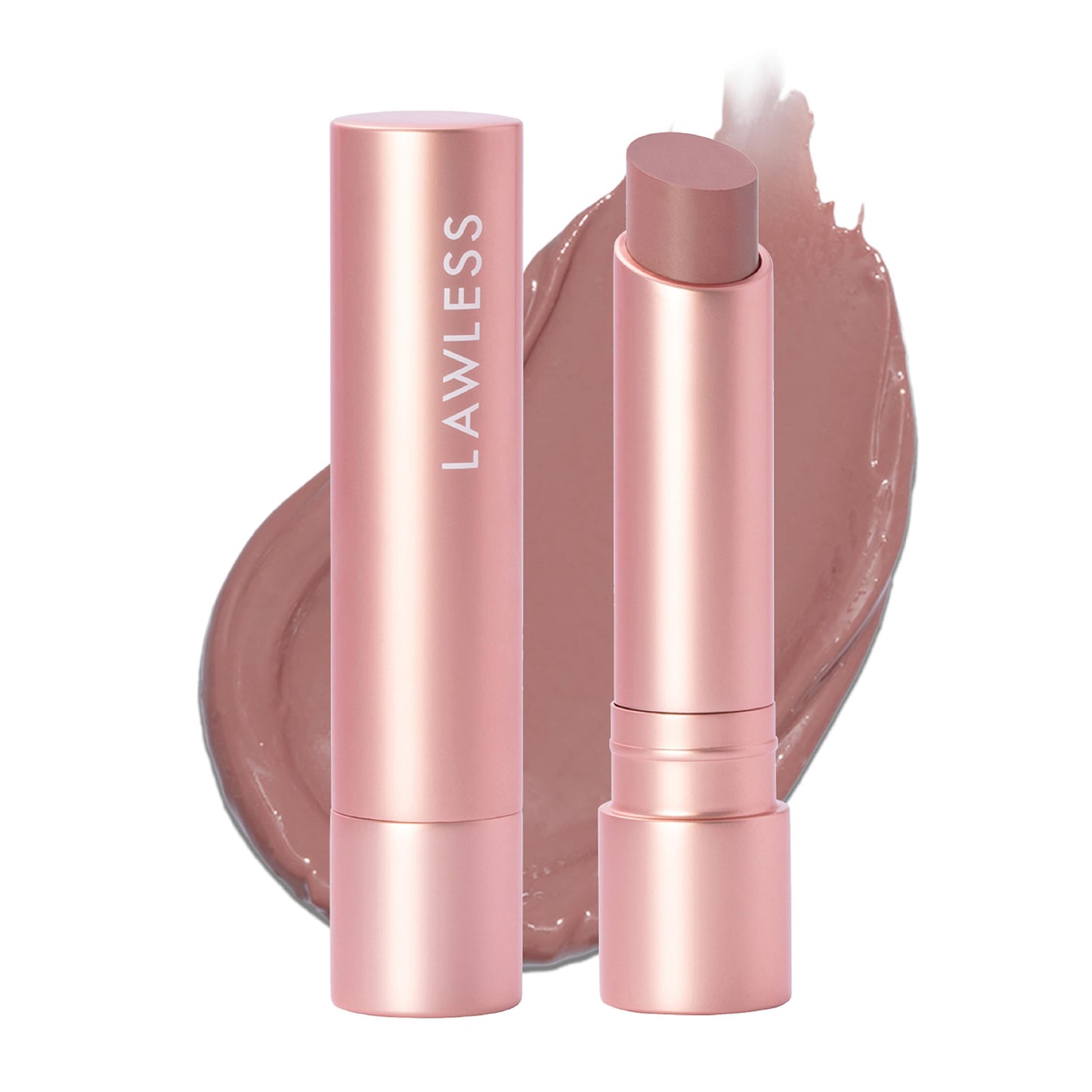 LAWLESS Women's Forget the Filler Lip Plumping Line Smoothing Tinted Balm, Whisper, 0.09 Ounce Beauty & Personal Care LAWLESS