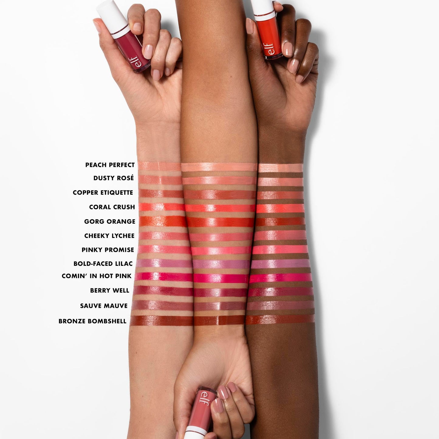 e.l.f. Camo Liquid Blush, Long-lasting Liquid Blush For High-pigment Color, Creates A Soft, Dewy Finish, Vegan , Cheeky Lychee Beauty & Personal Care e.l.f.