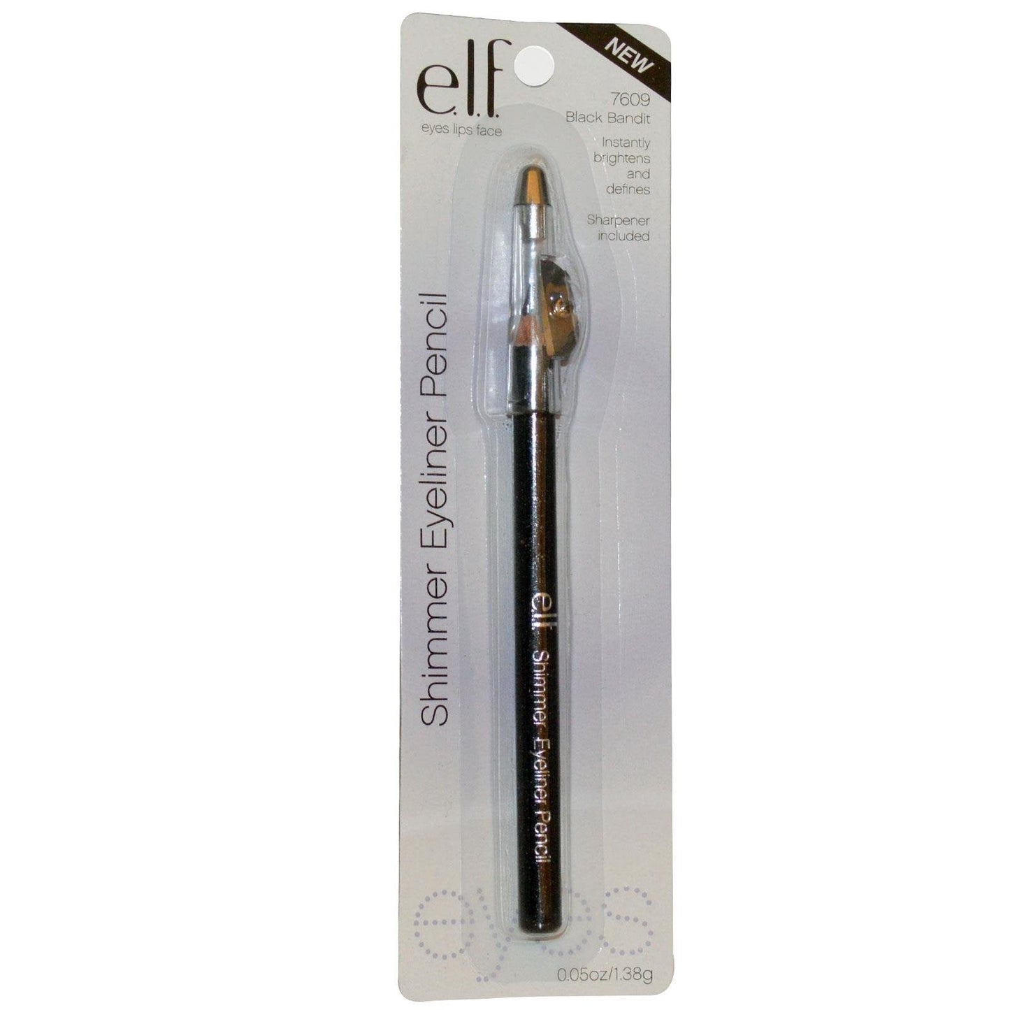 e.l.f. Essential Shimmer Eyeliner Pencil 7609 Black Bandit by e.l.f. Cosmetics Beauty & Personal Care e.l.f.