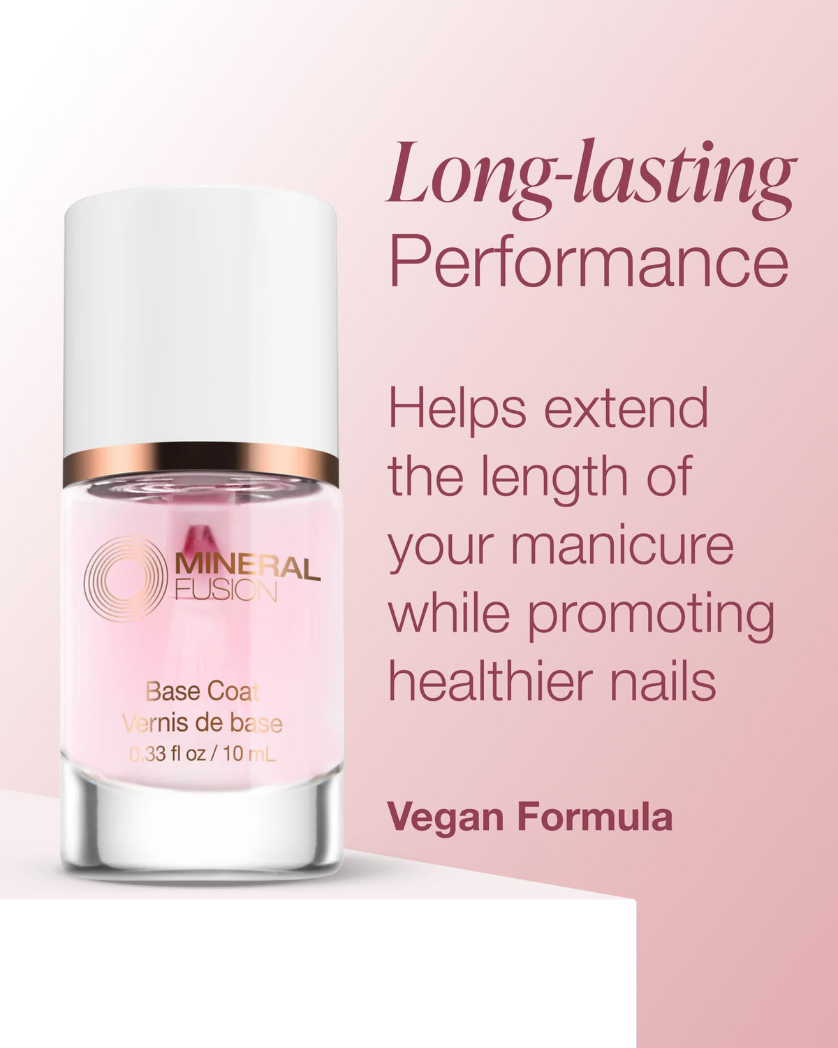 Mineral Fusion Base Coat Nail Treatment, 0.33 Fl Oz