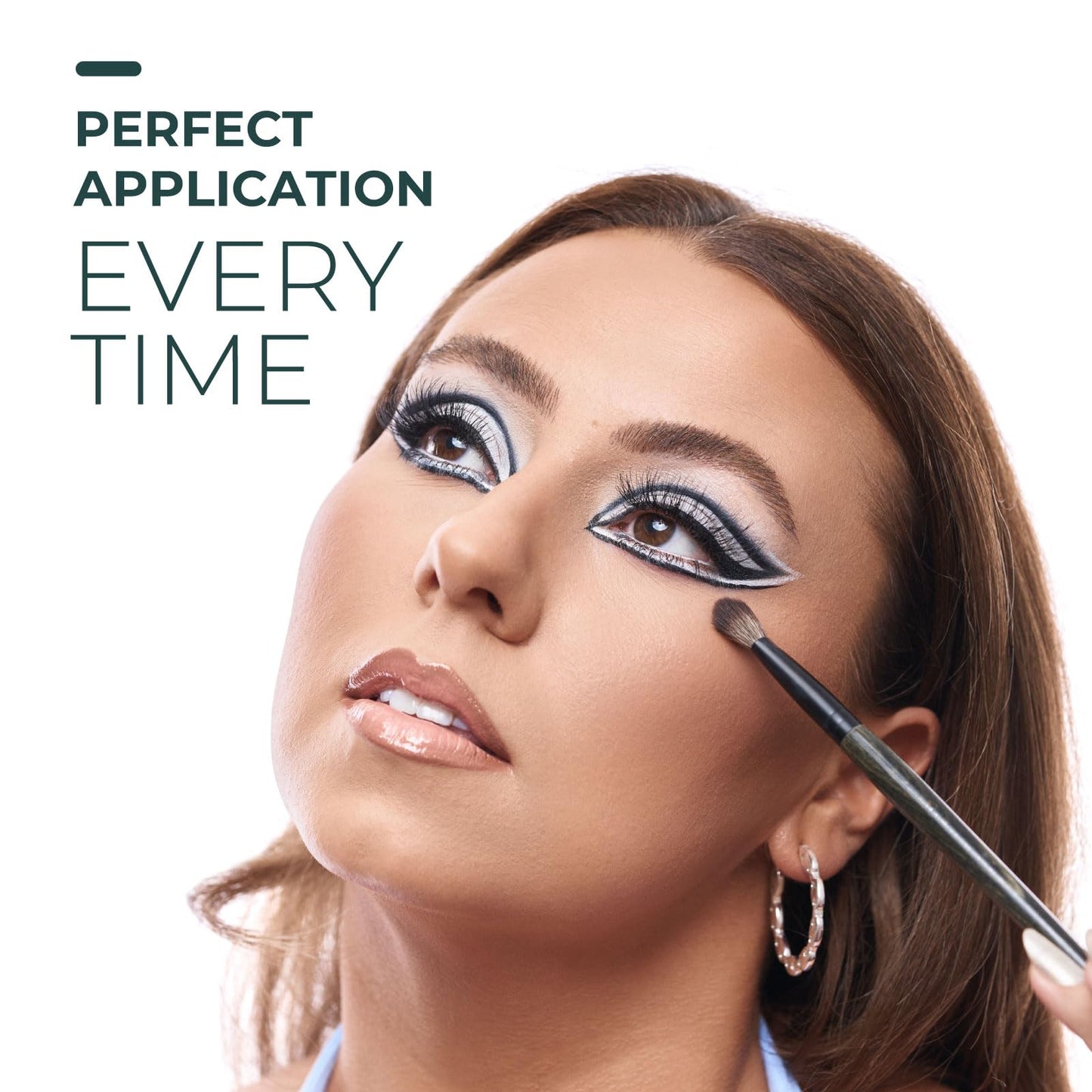 Rose and Ben Beauty E28 Shading and Blending Brush | Multi-Use Head for Even Blending & Shading | Cruelty-Free Bristles Beauty & Personal Care Rose and Ben Beauty