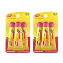 Carmex Daily Care Moisturizing Lip Balm with SPF 15, Strawberry Lip Balm Tubes, 0.35 OZ Each - 3 Count (Pack of 2) Beauty & Personal Care Carmex