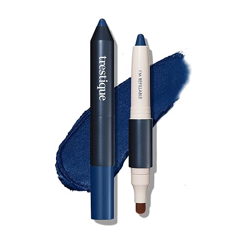 TRE'STIQUE Shadow Crayon, Refillable Eyeshadow Crayon With Built-In Blending Brush, Sustainable Shadow Makeup, Clean Beauty Eyeshadow Beauty & Personal Care TRE'STIQUE