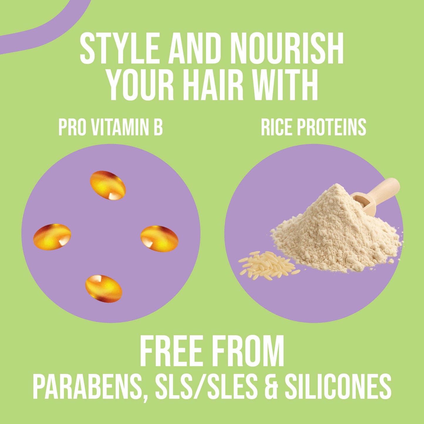 Alberto V05 Vibey Volume Mousse - Volumizing Hair Mousse - with Pro-Vitamin B5 and Rice Protein - Crunch-Free Hold - For Fine and Flat Hair - 7 oz Beauty & Personal Care VO5