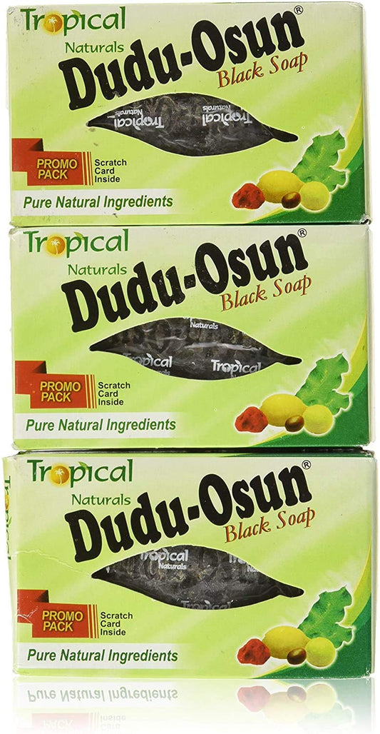 5 Pack of Dudu Osun Black Soap Beauty & Personal Care Dudu-Osun